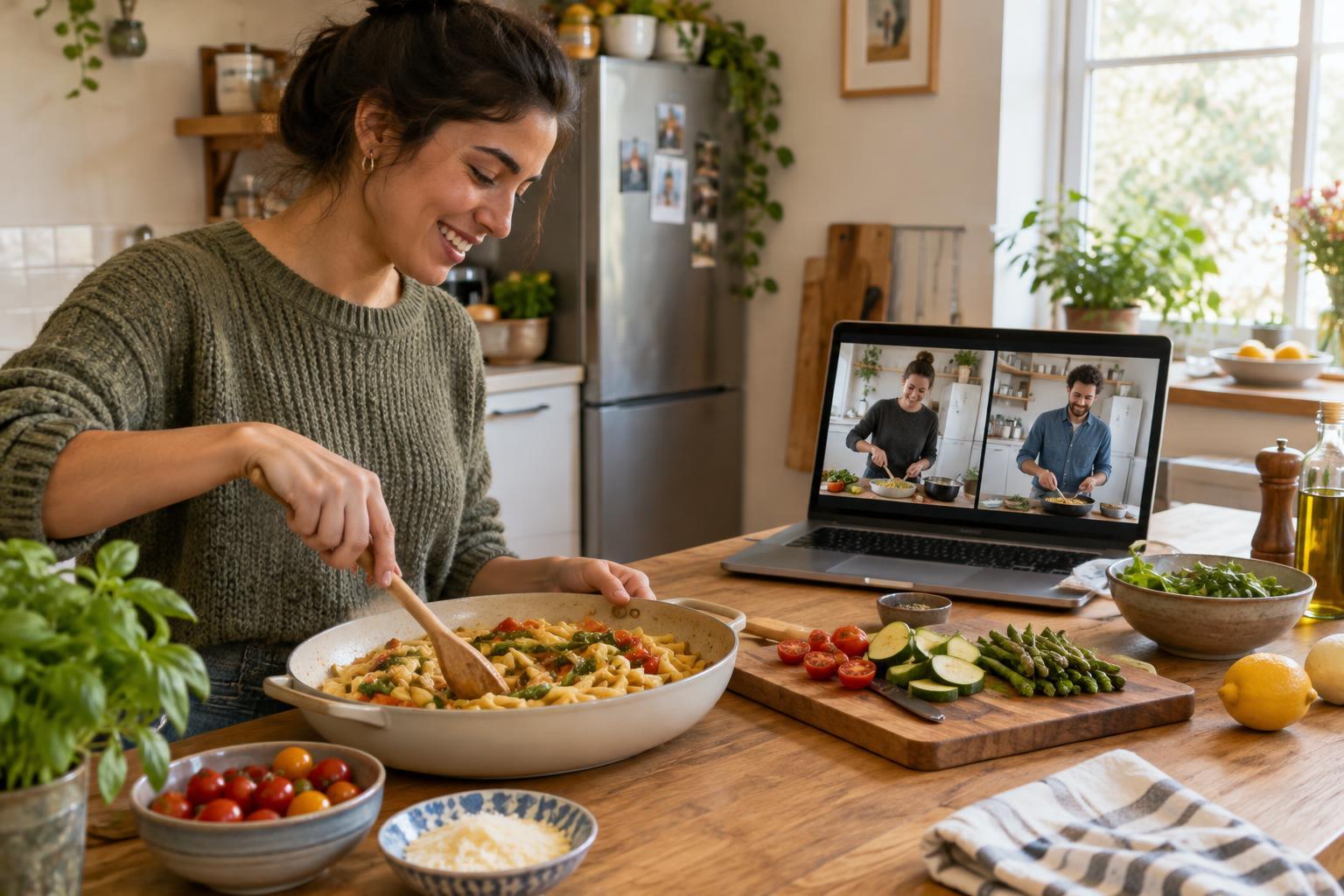 How to Plan a Weekend Cook-Along with Friends in Separate Kitchens