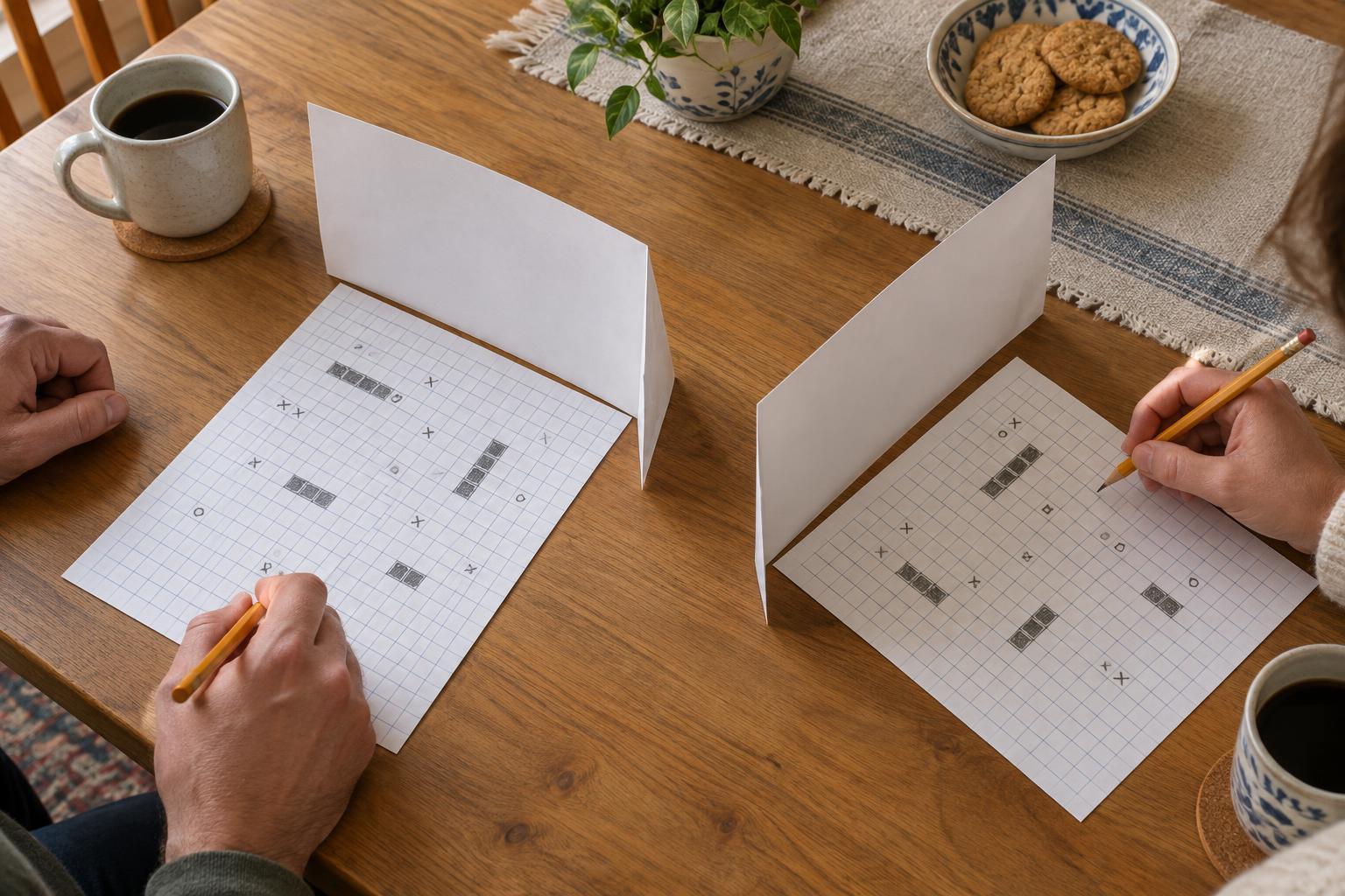 How to Play Battleship on Graph Paper