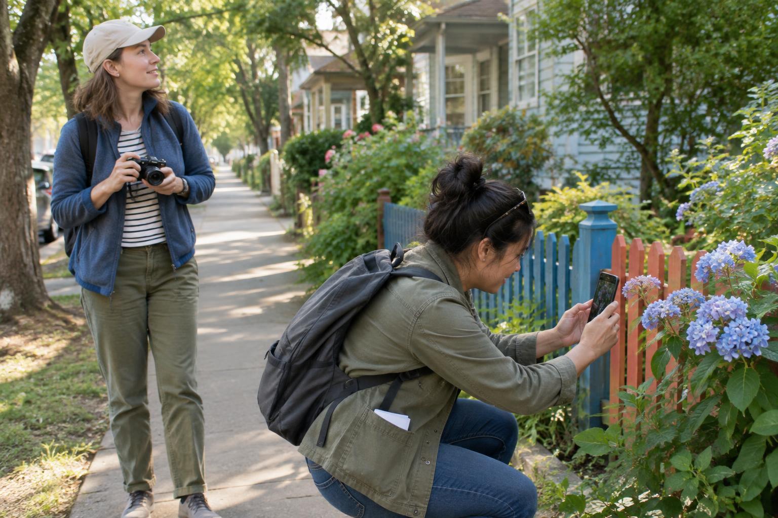 How to Build a Neighborhood Photo Walk Around a Simple Shot List